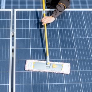 solar panel cleaning