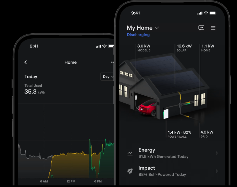 tesla powerwall app