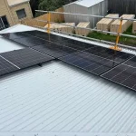 6.6 kW of Trina solar panels installed by Velocity Solar on a new home in Anglesea