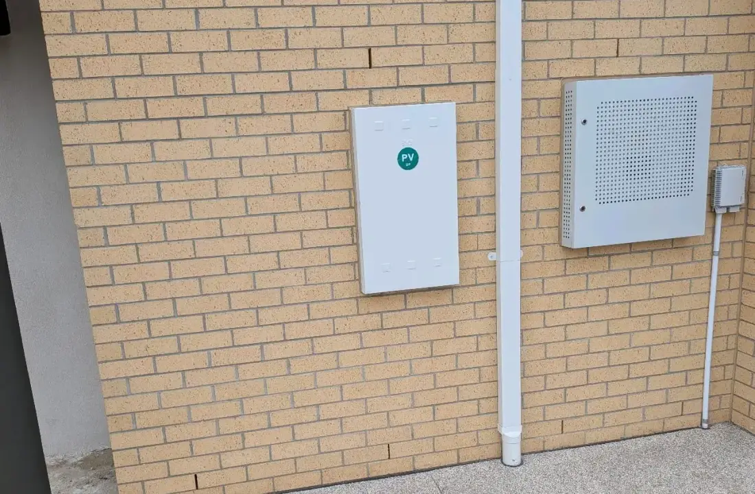 Battery install, Mount Duneed Solar and battery equipment enclosures installed by Velocity Solar in Mount Duneed