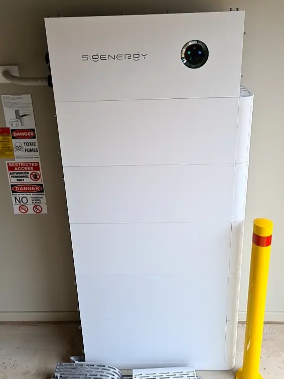 SigenStor off-grid battery, Inverleigh Sigenergy SigenStor 40.3 kWh off-grid battery installed by Velocity Solar, Inverleigh