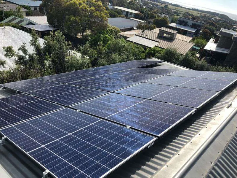 Existing rooftop solar kept when Velocity Solar added a SigenStor battery, Jan Juc Existing rooftop solar kept when Velocity Solar added a SigenStor battery, Jan Juc