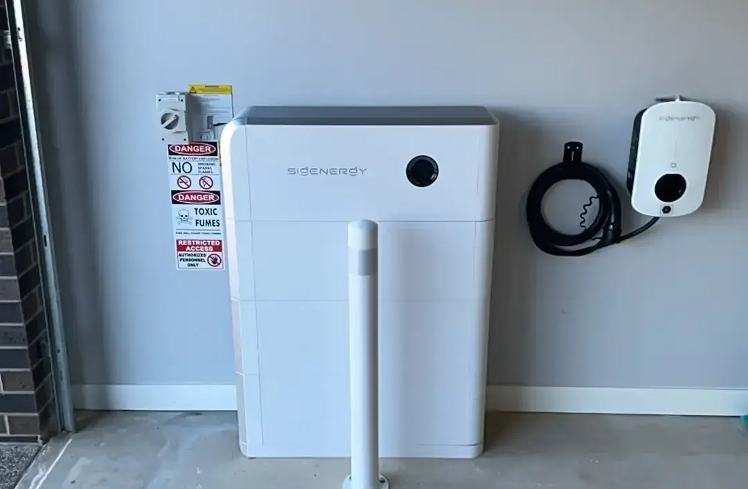 Sigenergy battery and EV charger installed by Velocity Solar, Lara Sigenergy battery and EV charger installed by Velocity Solar, Lara