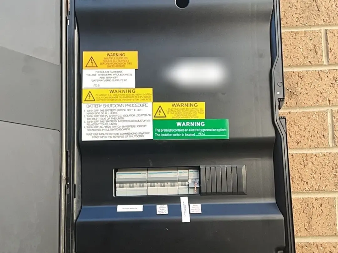 Tesla backup gateway installed by Velocity Solar, Lara
