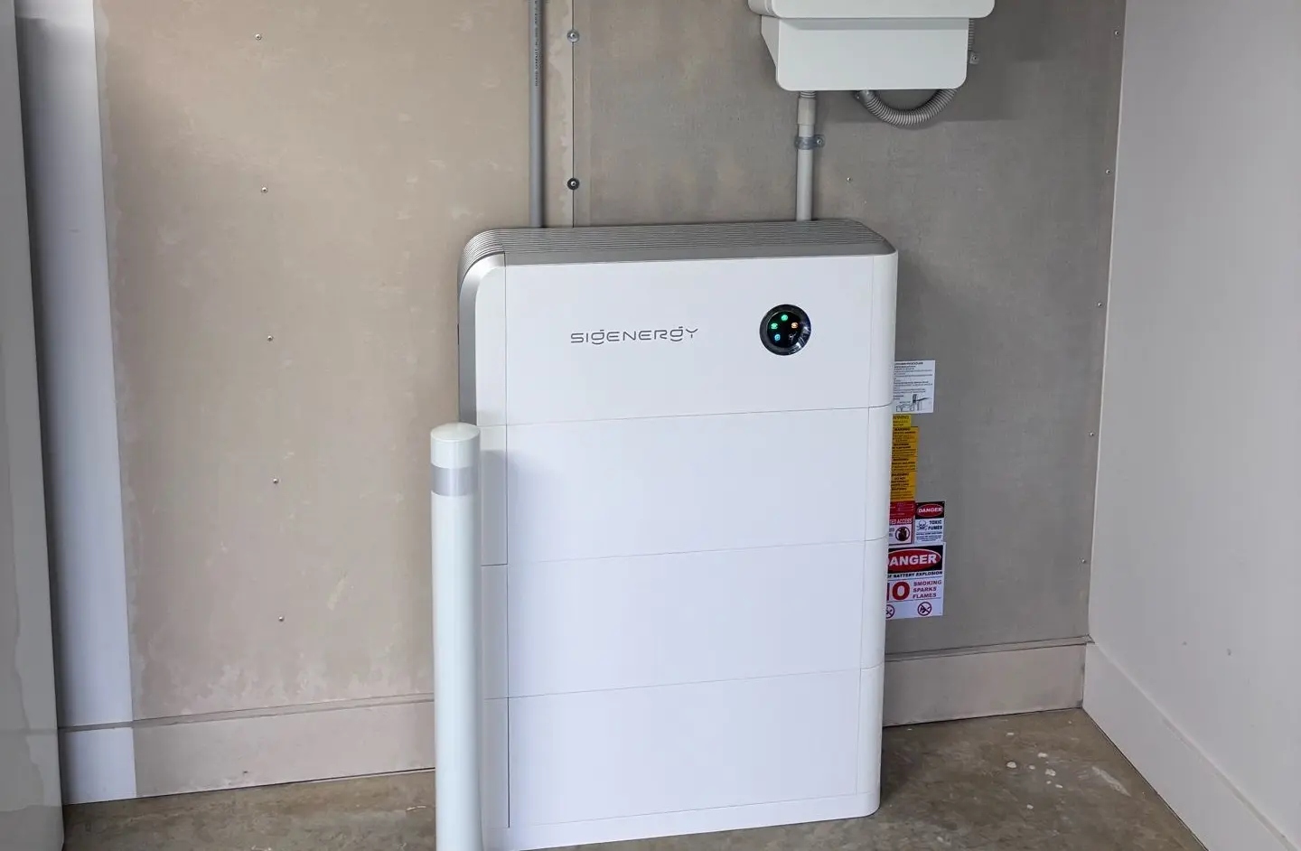 SigenStor battery installed by Velocity Solar in Ocean Grove on the Bellarine Peninsula
